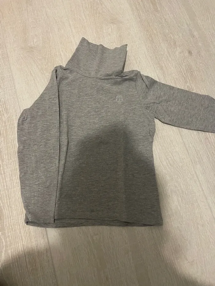 Lot de 2 sous-pulls col roulé unis - photo numéro 3