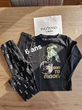 Pyjama 6 ans in extenso