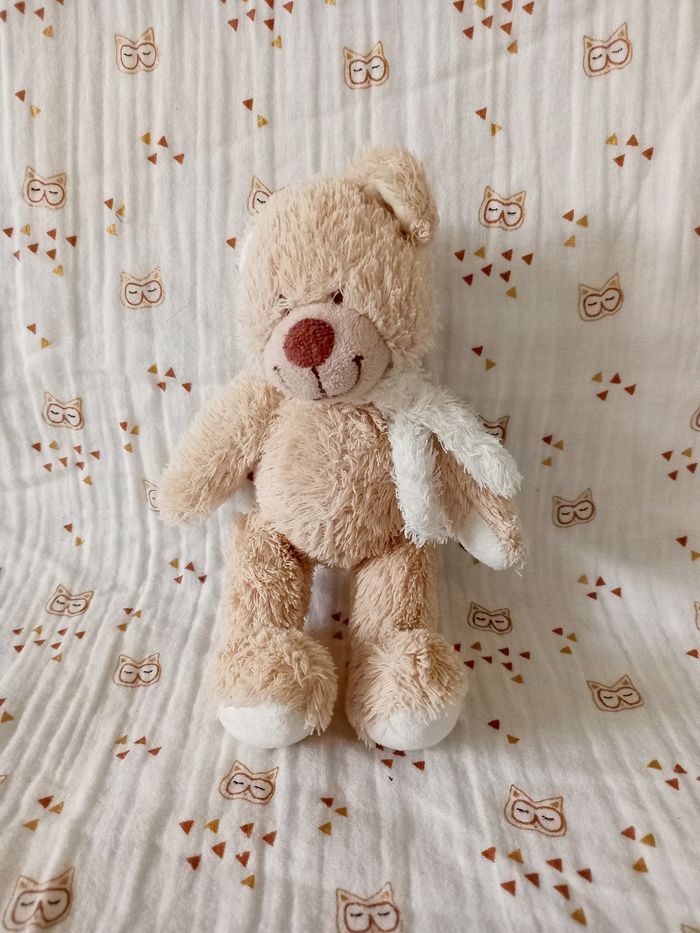 Doudou ours Tex Écharpe