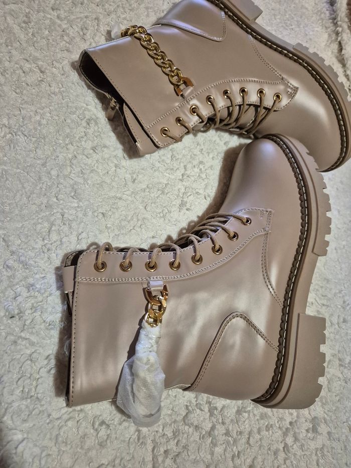 Bottines beige - photo numéro 3