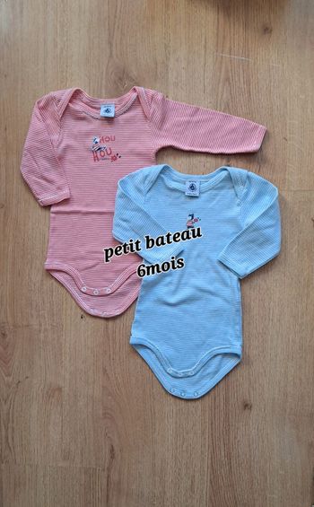 petit bateau bodies 6mois👶