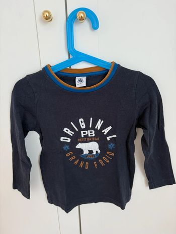 T-shirt manches longues 4 ans petit bateau