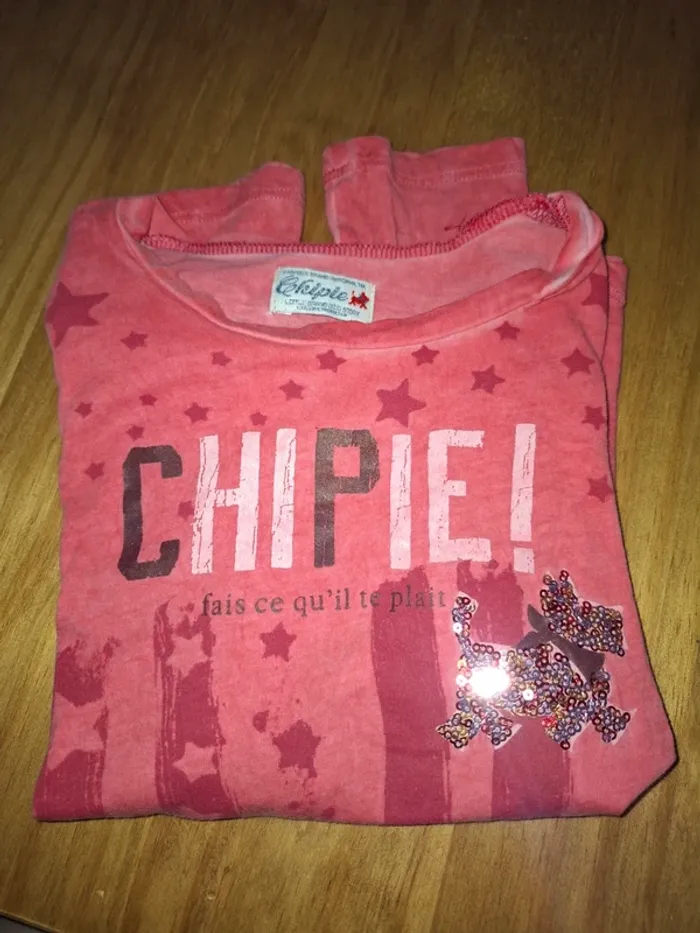 T-shirt manches longues Chipie 10 ans - photo numéro 2