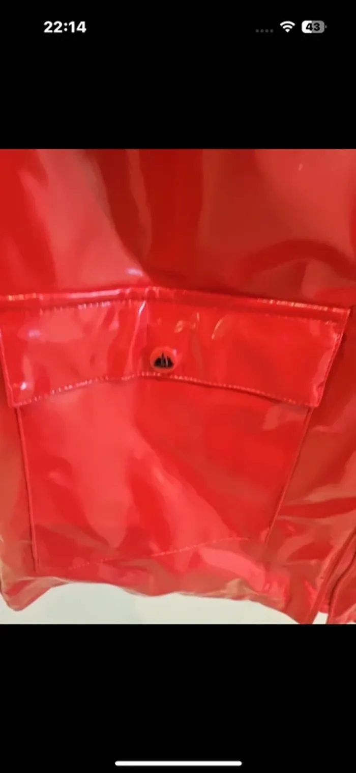 Imperméable hublot taille xs - photo numéro 2