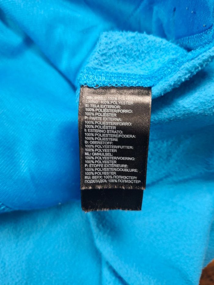 Polaire légère zippée the north face bleu femme - taille 2XL - brodé - photo numéro 8