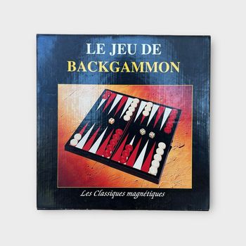 Le jeu de Backgammon - Les classiques magnétiques