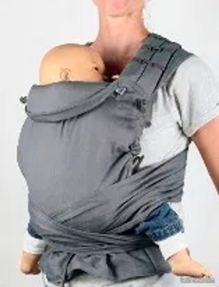 Ling Ling d'Amour M-Taï Anthracite - Porte-bébé Hybride