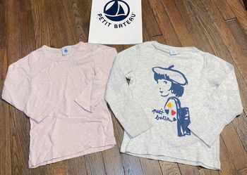 Lot tshirts petit bateau 5 ans