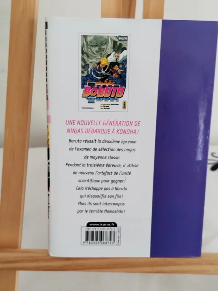 Lot de 5 livres Mangas Boruto tome 1 à 5 Kana - photo numéro 5