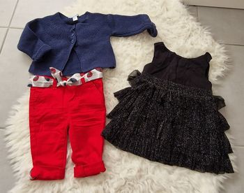 Lot de vêtements d'hiver bébé fille 3 mois