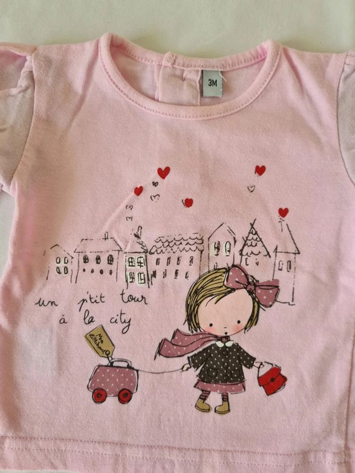 Haut manches longues 3 mois - photo numéro 3