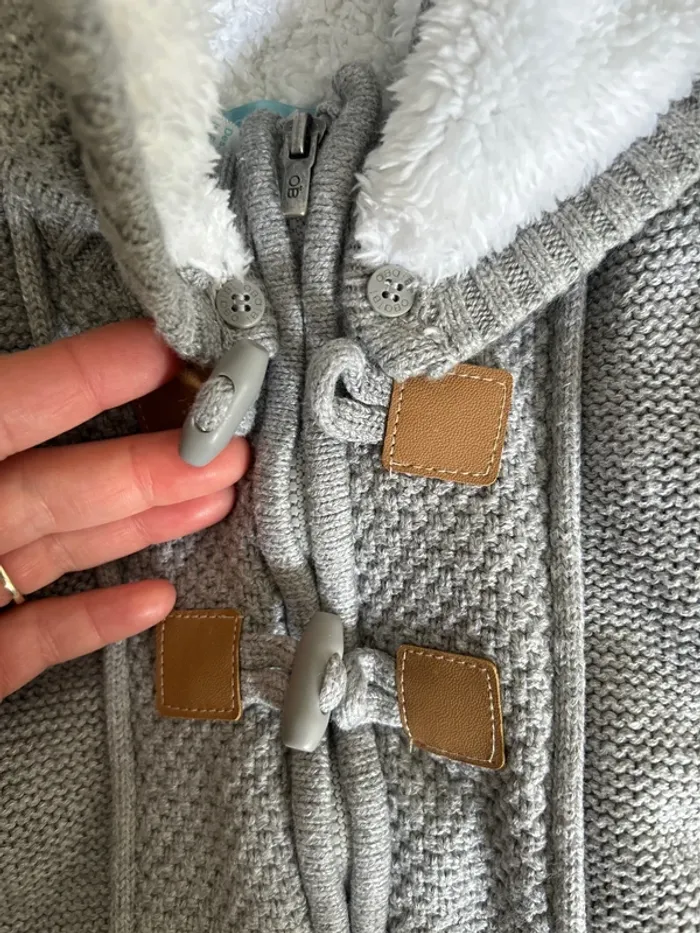 Gilet polaire obaibi 3 mois bébé garçon - photo numéro 4