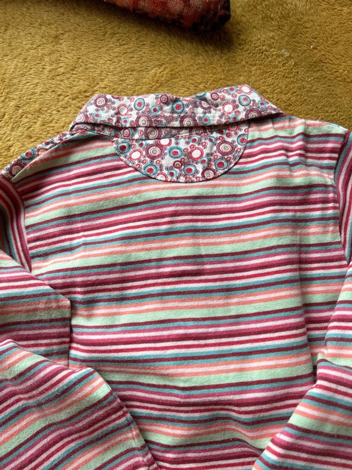 Dpam t shirt avec pression taille 18 mois  quasi neuf - photo numéro 7