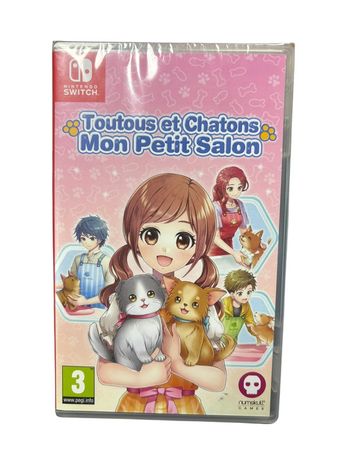 Jeu vidéo Toutous et Chatons mon petit salon sur console Nintendo Switch neuf