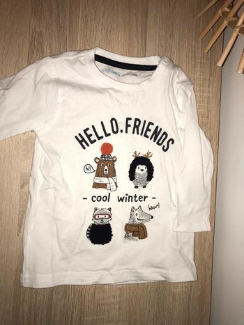 t shirt manches longues Gémo