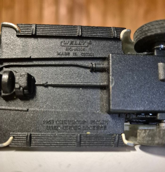 Welly 1955 Chevrolet Pickup No.48708 voiture miniature vintage 1/34–1/39 - photo numéro 6