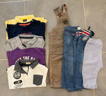 Lot vetements garcons 9 mois plusieurs marques