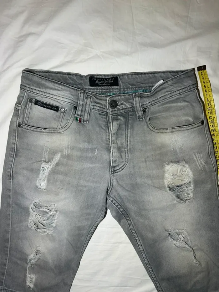 Short en jean Philipp plein - photo numéro 2