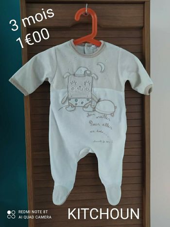 Pyjama Taille 3 mois