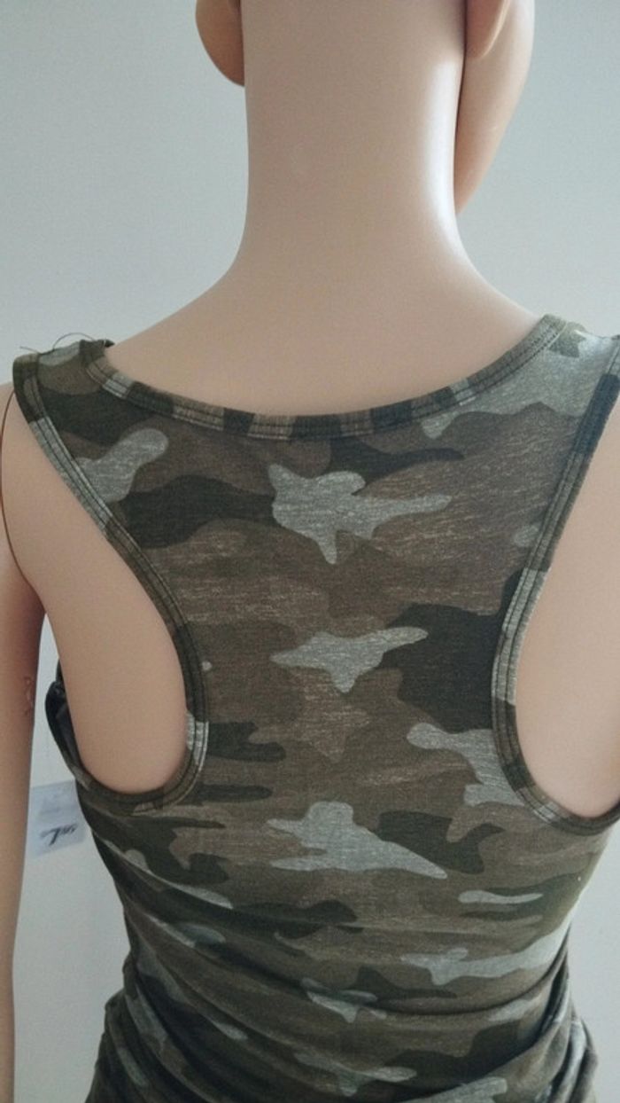 Débardeur camouflage taille m femme - photo numéro 9
