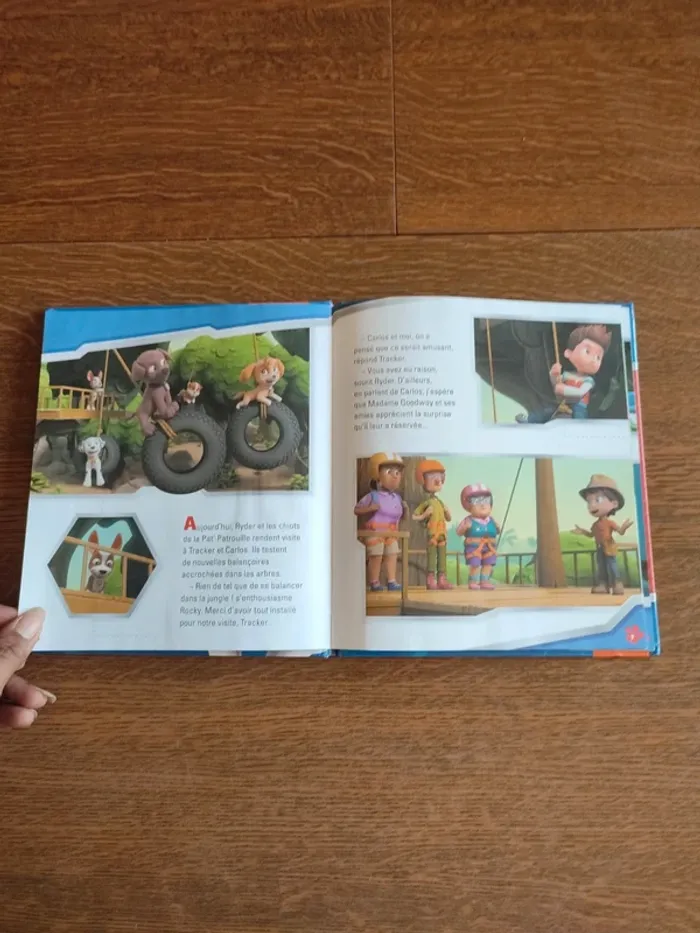 Livre paw patrol sauvetage sur une tyrolienne - photo numéro 8
