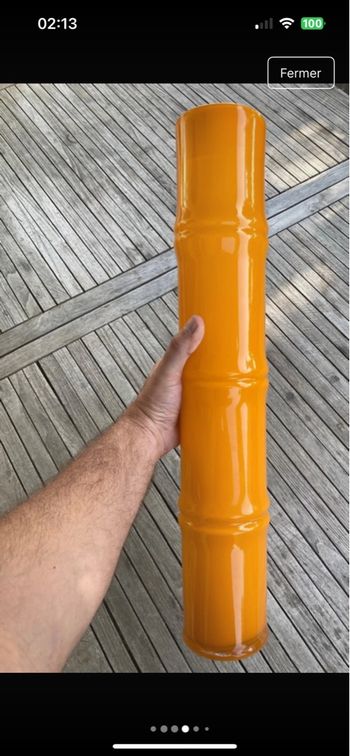 Vase décoratif « bambou »