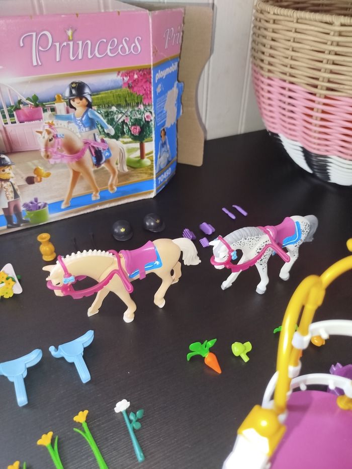 Playmobil  70450  Princesse avec chevaux et instructeur - photo numéro 3