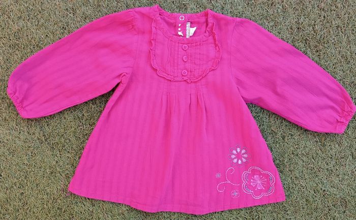 Belle petite tunique fushia