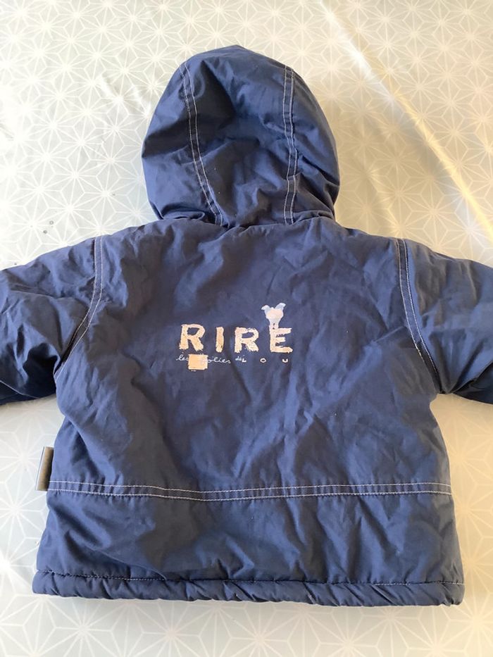 Manteau doublé polaire avec capuche Sergent Major 12 mois - photo numéro 7