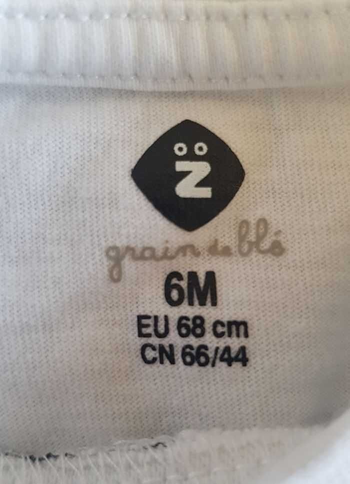 T-shirt grain de blé 6 mois - photo numéro 3