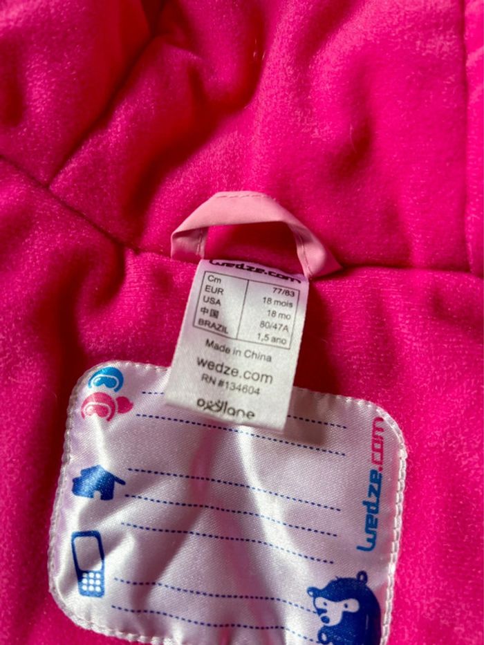Veste de ski enfant chaude et imperméable (Rose) - Wedze - photo numéro 7