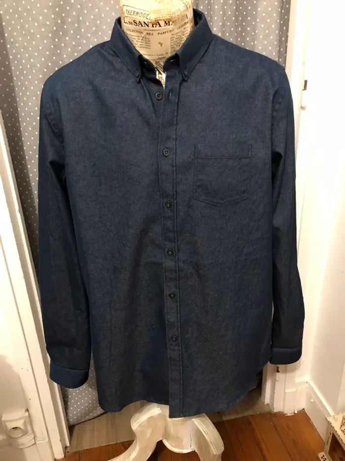 Chemise bleu jeans Brill’London - photo numéro 2