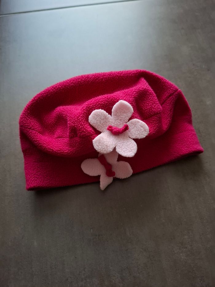Bonnet fleurs