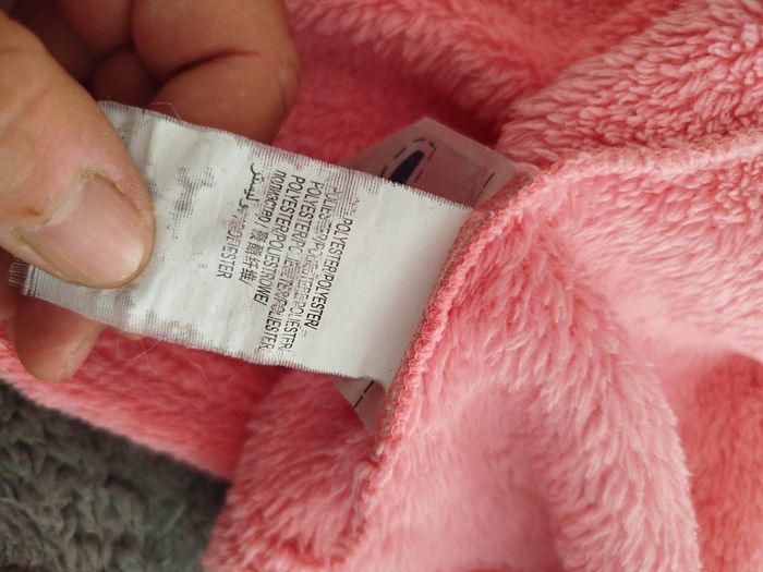 Robe de chambre ou sortie de bain. Rose. Taille 24 mois. Kitchoun. Très bon état - photo numéro 3