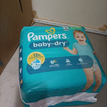 Couches Pampers Baby Dry t7