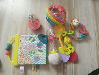 Lots jeux d'éveil Sophie la girafe