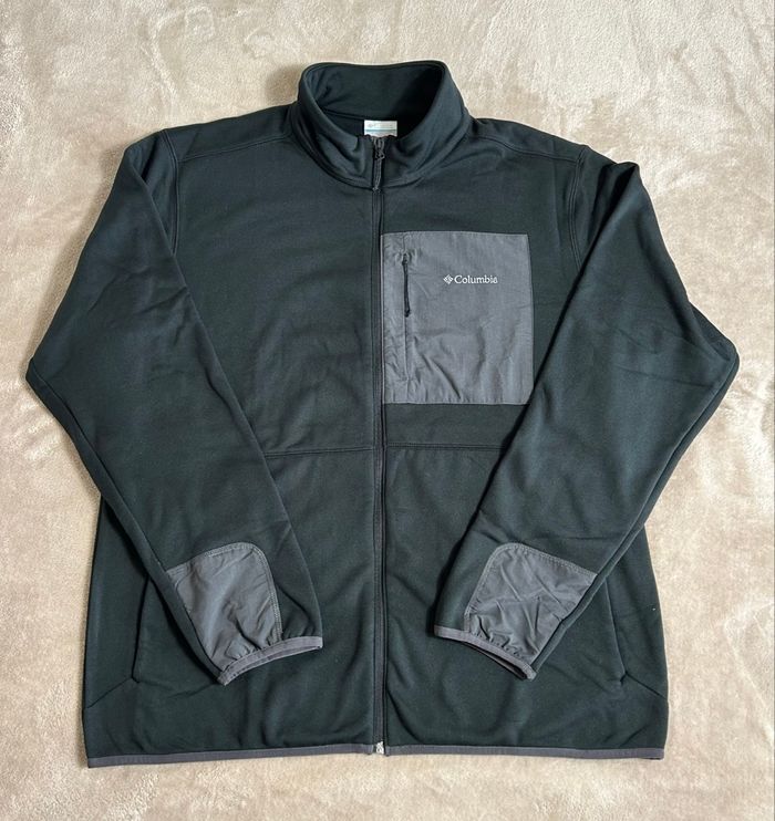 Polaire Columbia hike trail running omni wick noir taille XL