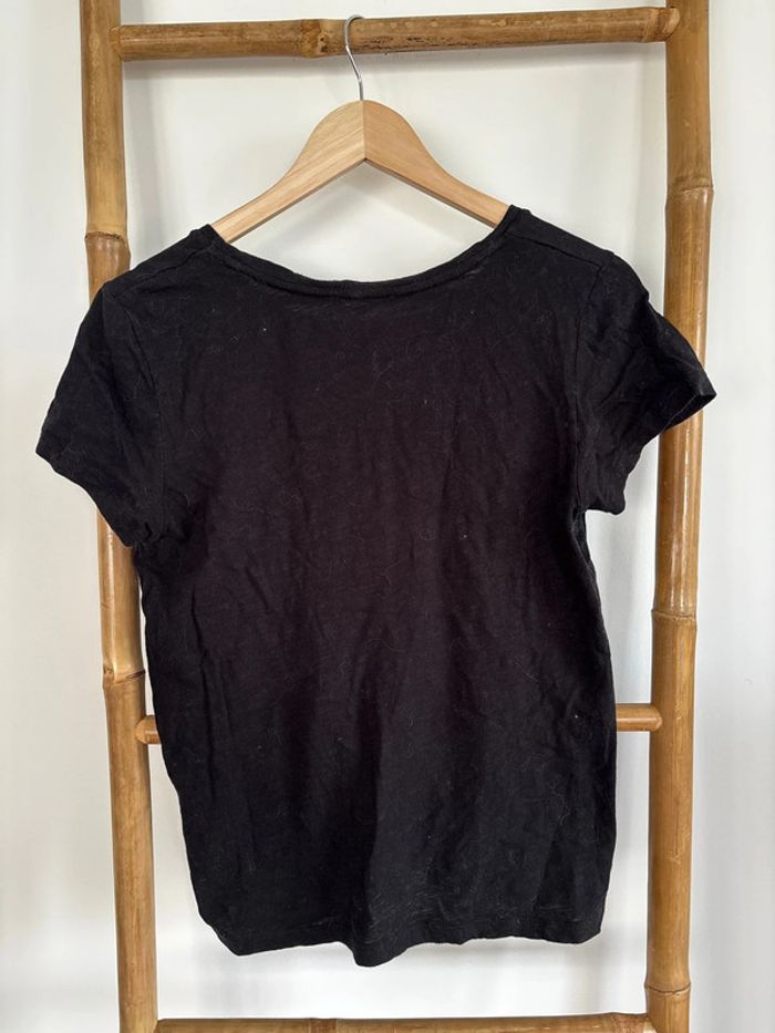 t-shirt noir le temps des cerises taille M - photo numéro 6