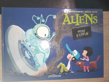 livre p'tit glénat - Aliens mode d'emploi