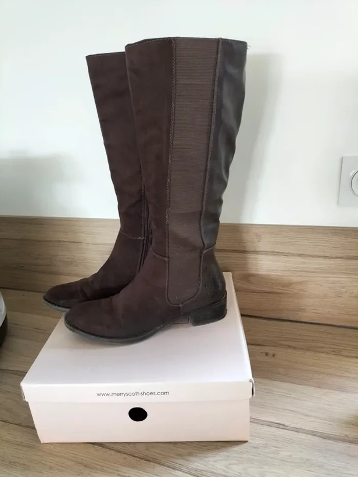 Bottes marron - photo numéro 4