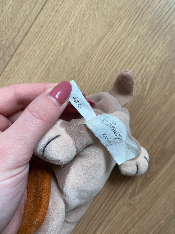 Peluche lady de la belle et le clochard Disney - photo numéro 4