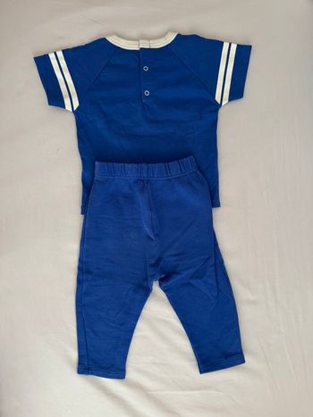 Ensemble petit bateau tee shirt et pantalon