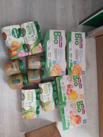 Lot repas bébé 