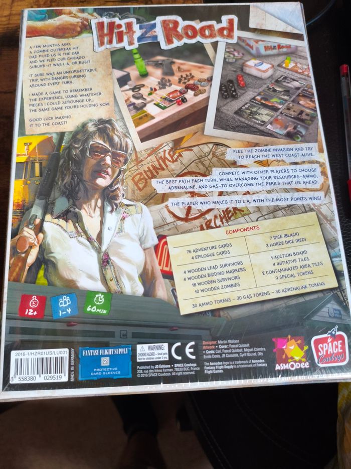 Jeu de société hit z road scellé - photo numéro 2