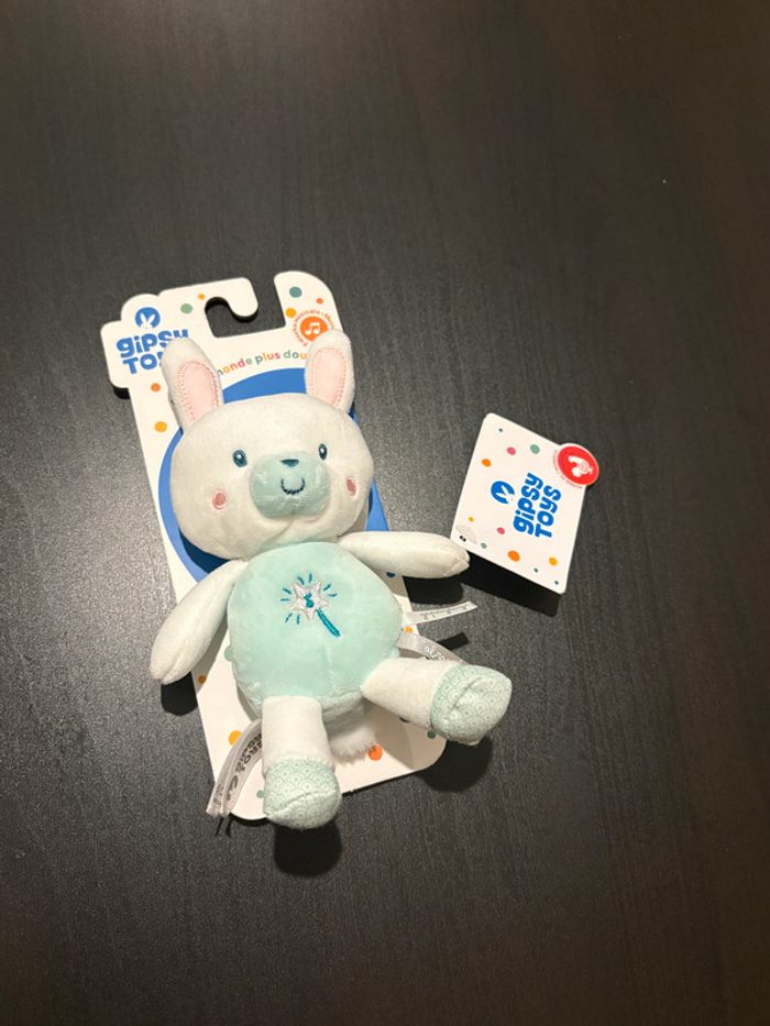 Doudou musical souris
