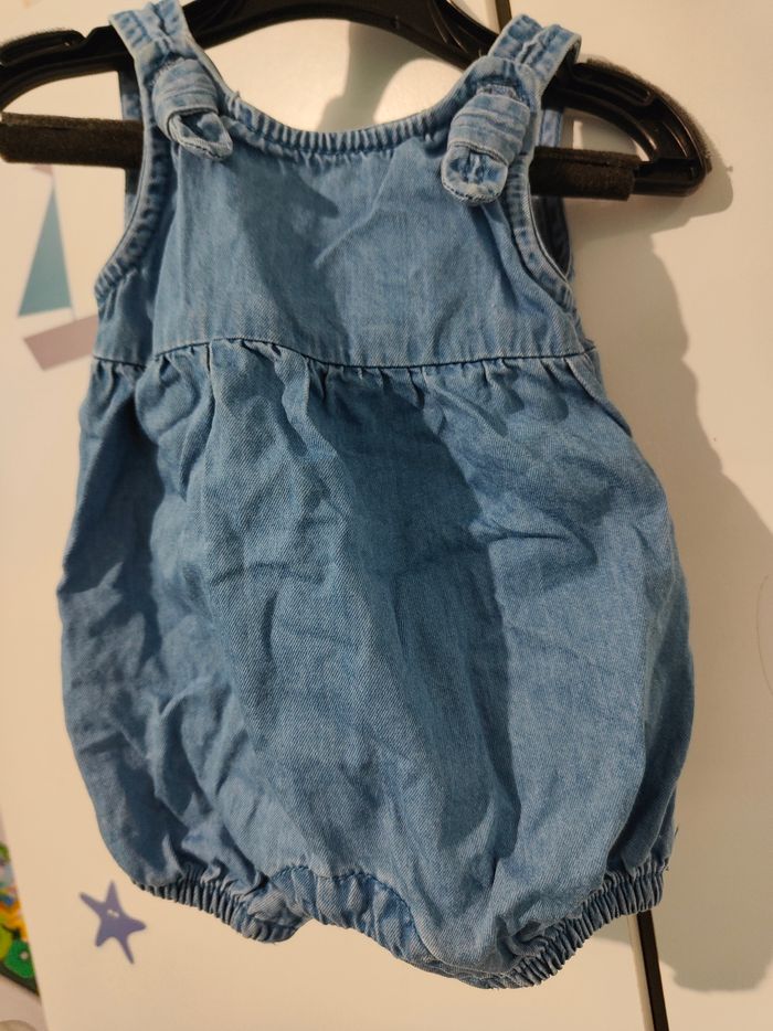 Salopette short bébé