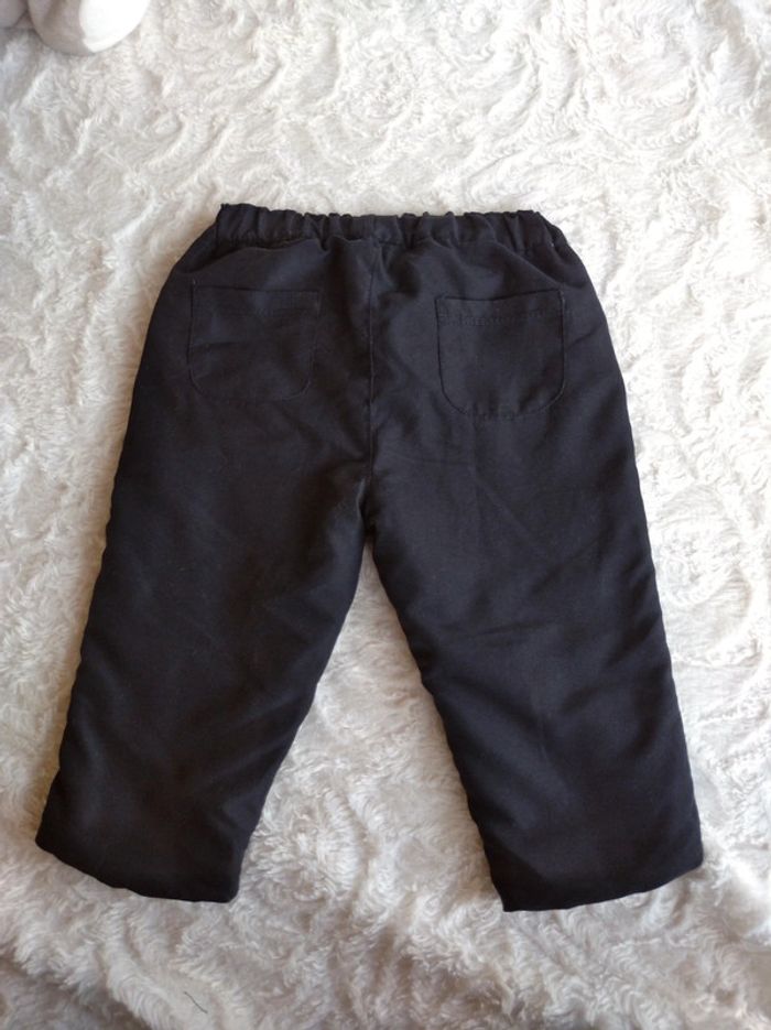 Ensemble (pantalon+boléro+tee shirt manche longue panda) Garçon 6 mois In Extenso - photo numéro 12