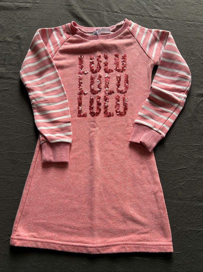 Robe sweet fille à manches longues « Lulu Castagnette »