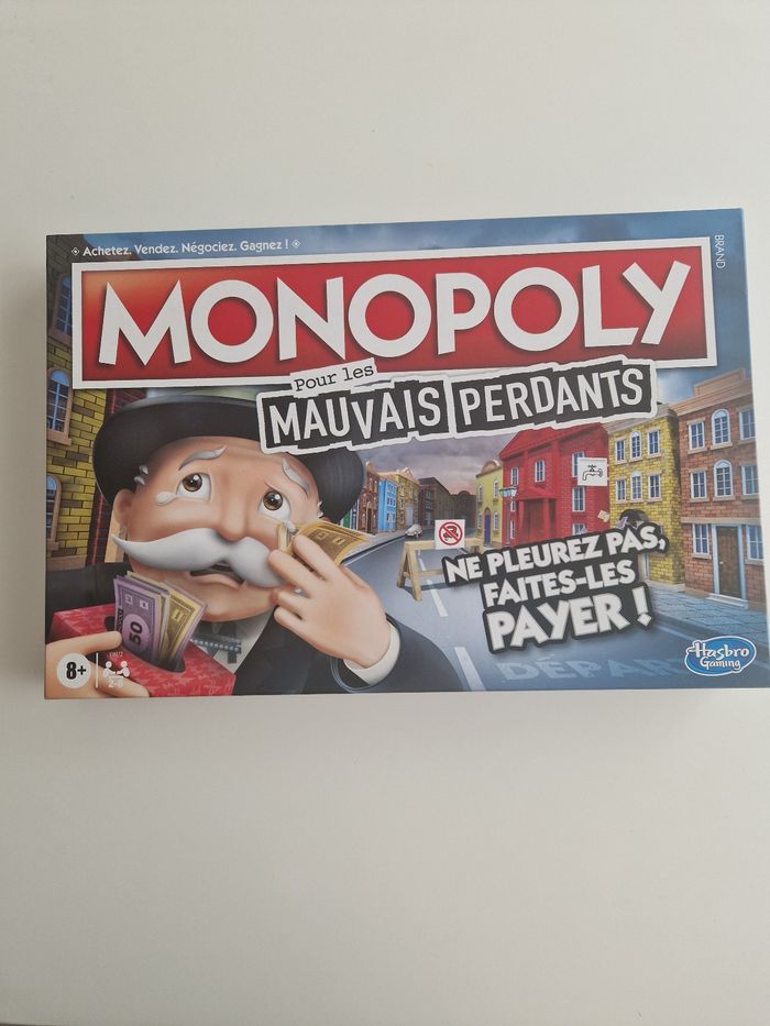 Monopoly pour les Mauvais Perdants Hasbro