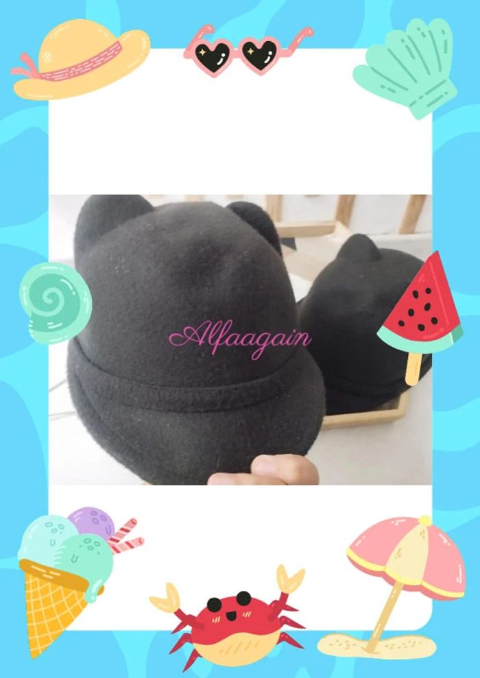 Chapeaux noirs oreilles - photo numéro 4